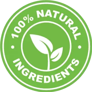 All natural badge